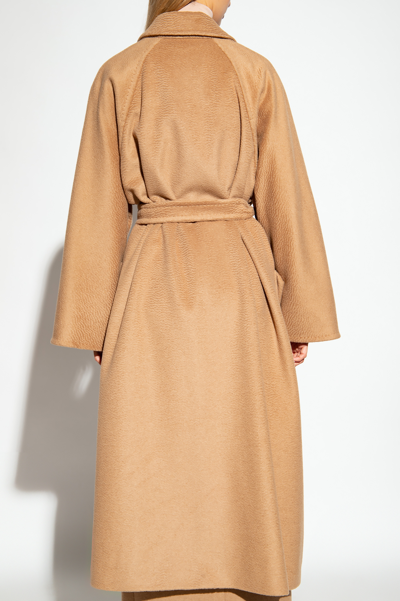 【送料&関税込】Max Mara Collared Belted Coat Max Mara Elisa Belted Coat - Bergdorf Goodman
